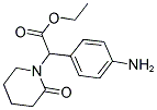 (4-AMINO-PHENYL)-(2-OXO-PIPERIDIN-1-YL)-ACETIC ACID ETHYL ESTER 结构式