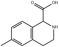 6-甲基-1,2,3,4-四氢异喹啉-1-羧酸 结构式