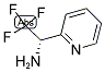 (1S)-2,2,2-TRIFLUORO-1-(2-PYRIDYL)ETHYLAMINE 结构式