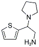 2-(吡咯烷-1-基)-2-(噻吩-2-基)乙烷-1-胺 结构式