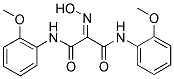 2-(Hydroxyimino)-N,N'-bis(2-methoxyphenyl)malonamide 结构式