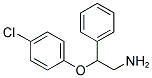 2-(4-CHLORO-PHENOXY)-2-PHENYL-ETHYLAMINE 结构式