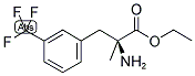 (S)-2-Amino-2-methyl-3-(3-trifluoromethyl-phenyl)-propionic acid ethyl ester 结构式