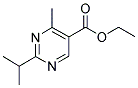 ETHYL-2-ISOPROPYL-4-METHYL-5-PYRIMIDINE CARBOXYLATE 结构式