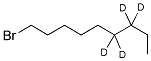 1-Bromononane-6,6,7,7-d4 结构式