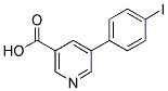 5-(4-IODOPHENYL)NICOTINIC ACID 结构式