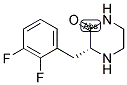 (R)-3-(2,3-DIFLUORO-BENZYL)-PIPERAZIN-2-ONE 结构式