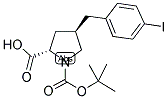 Boc-(R)-gamma-(4-iodo-benzyl)-L-proline 结构式