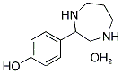 4-HOMOPIPERAZINE-2-YL-PHENOL HYDRATE 结构式