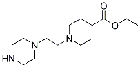 1-(2-PIPERAZIN-1-YL-ETHYL)-PIPERIDINE-4-CARBOXYLIC ACID ETHYL ESTER 结构式