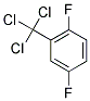 1,4-DIFLUORO-2-(TRICHLOROMETHYL)BENZENE 结构式