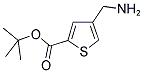 4-AMINOMETHYL-THIOPHENE-2-CARBOXYLIC ACID TERT-BUTYL ESTER 结构式