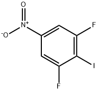 3,5-DIFLUORO-4-IODONITROBENZENE 结构式