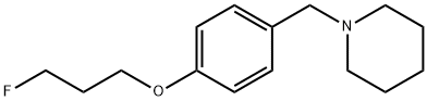 1-[4-(3-FLUOROPROPOXY)BENZYL]PIPERIDINE 结构式