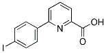 6-(4-IODOPHENYL)PYRIDINE-2-CARBOXYLIC ACID 结构式