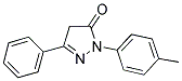 5-PHENYL-2-P-TOLYL-2,4-DIHYDRO-PYRAZOL-3-ONE 结构式