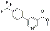 Methyl 5-[4-(trifluoromethyl)phenyl]nicotinate 结构式