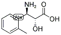 3-(R)-AMINO-2-(R)-HYDROXY-3-O-TOLYL-PROPIONIC ACID 结构式