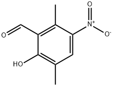 2-HYDROXY-3,6-DIMETHYL-5-NITRO-BENZALDEHYDE 结构式