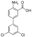 4-AMINO-3',5'-DICHLORO-1,1'-BIPHENYL-3-CARBOXYLIC ACID 结构式