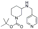 1-BOC-3-N-(PYRIDIN-4-YLMETHYL)-AMINO-PIPERIDINE 结构式