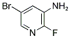 3-AMINO-5-BROMO-2-FLUOROPYRIDINE 结构式