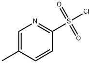 5-甲基吡啶-2-磺酰氯 结构式