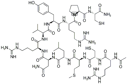 (D-ARG6,ASN10)-MCH (6-16) AMIDE (HUMAN, MOUSE, RAT) 结构式