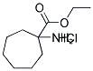 1-AMINO-CYCLOHEPTANECARBOXYLIC ACID ETHYL ESTER HCL 结构式