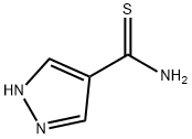 1H-吡唑-4-硫代酰胺 结构式