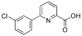 6-(3-CHLOROPHENYL)PYRIDINE-2-CARBOXYLIC ACID 结构式