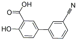 3'-CYANO-4-HYDROXY[1,1'-BIPHENYL]-3-CARBOXYLIC ACID 结构式