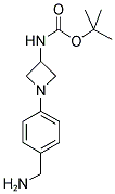 [1-(4-AMINOMETHYL-PHENYL)-AZETIDIN-3-YL]-CARBAMIC ACID TERT-BUTYL ESTER 结构式