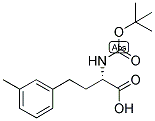 (S)-2-TERT-BUTOXYCARBONYLAMINO-4-M-TOLYL-BUTYRIC ACID 结构式