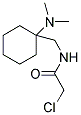 2-CHLORO-N-[[1-(DIMETHYLAMINO)CYCLOHEXYL]METHYL]ACETAMIDE 结构式