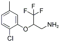 2-(2-CHLORO-5-METHYL-PHENOXY)-3,3,3-TRIFLUORO-PROPYLAMINE 结构式