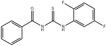 N-((2,5-difluorophenyl)carbamothioyl)benzamide