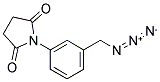 1-[3-(Azidomethyl)phenyl]-2,5-pyrrolidinedione 结构式