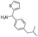 (4-ISOBUTYLPHENYL)(THIEN-2-YL)METHYLAMINE 结构式