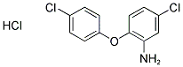 5-CHLORO-2-(4-CHLOROPHENOXY)ANILINE HYDROCHLORIDE 结构式