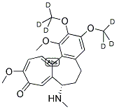 秋水仙胺-D6 结构式