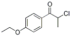 2-CHLORO-1-(4-ETHOXYPHENYL)PROPAN-1-ONE 结构式