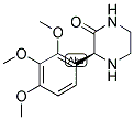 (S)-3-(2,3,4-TRIMETHOXY-PHENYL)-PIPERAZIN-2-ONE 结构式