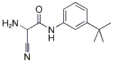 2-AMINO-2-CYANO-N-(3-TERT-BUTYL-PHENYL)-ACETAMIDE 结构式