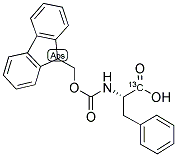 FMOC-PHE-OH (C1-13C) 结构式