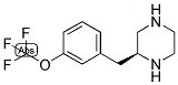 (S)-2-(3-TRIFLUOROMETHOXY-BENZYL)-PIPERAZINE 结构式