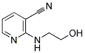 2-(2-Hydroxyethylamino)nicotinonitrile 结构式