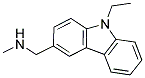 1-(9-Ethyl-9H-carbazol-3-yl)-N-methylmethanamine 结构式