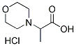 2-MORPHOLIN-4-YL-PROPIONIC ACIDHYDROCHLORIDE 结构式