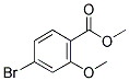 METHYL 4-BROMO-2-METHOXYBENZOATE 结构式